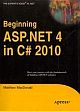 Beginning Asp. Net 4 In C# 2010