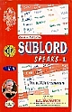 SUBLORD SPEAKS (3 Vols.)