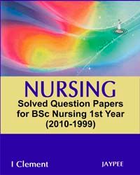 Nursing Solved Question Papers for BSc Nursing 1st year