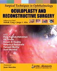 Surgical Techniques in ophthalmology oculoplasty and reconstructive surgery 