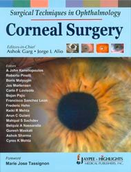 Surgical Techniques in Ophthalmology; Corneal Surgery 