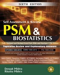 Self Assessment and Review PSM and Biostatistics 