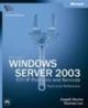 Microsofta® Windowsa® Server 2003 Tcp/ip Protocols And Services Technical Reference