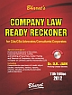 Company Law Ready Reckoner (with FREE CD), 11th Edition - 2012