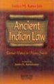 Ancient Indian Law- Eternal Values in Manu Smriti, (Reprint)