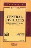 Central Civil Acts (85 Important Acts) with Short Comments, with FREE CD