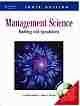 Management Science: Modeling with Spreadsheets with CD  Edition :1