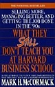 What They Still Don`t Teach You at Harvard Business School (Paperback) 