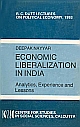 Economic Liberalization in India: Analytics, Experience and Lessons (R.C. Dutt Lectures on Political Economy, 1993) 