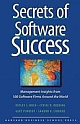 Secrets of Software Success: Management Insights from 100 Software Firms Around the World