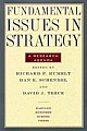 Fundamental Issues in Strategy: A Research Agenda for the 1990s