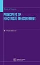 Principles Of Electrical Measurement, Special Indian Edition