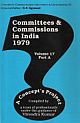 Committees and Commissions in India Vol. 17A : 1979