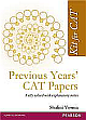  Kit for CAT: Previous Years` CAT Papers