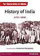 History of India: 1757–1950 (University of Odisha)