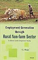 Employment Geeration through Rural Non-farm Sector: A Micro Level Empirical Study