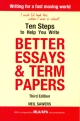 Ten Steps to Help You Better Essay & Term Papers 3rd Edition