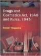 Drugs And Cosmetics Act 1940 And Rules 1945 ( Pb-2014)