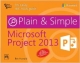 Microsoft Project 2013 Plain & Simple