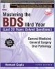 MASTERING THE BDS IIIRD YEAR (LAST 20 YEARS SOLVED QUESTIONS)