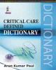 Critical Care Defined Dictionary