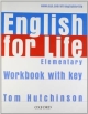 English for Life Elementary: Workbook with Key