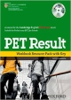 PET Result:: Printed Workbook Resource Pack with Key