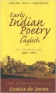 Early Indian Poetry in English: An Anthology 1829-1947