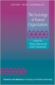 The Sociology of Formal Organizations