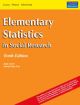 Elementary Statics In Social Research, 10\e