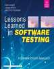 Lessons Learn in Software Testing