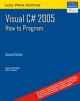 Visual C# 2005 How To Program, 2/e