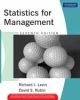 Statistics for Management, 7/e