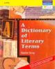 Dictionary of Literary Terms, A, 2/e